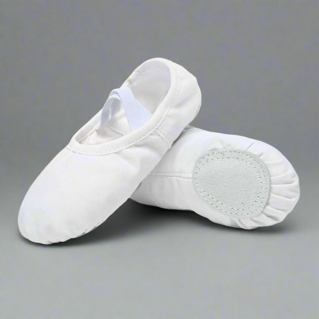 Child Canvas Split Sole Ballet Shoes