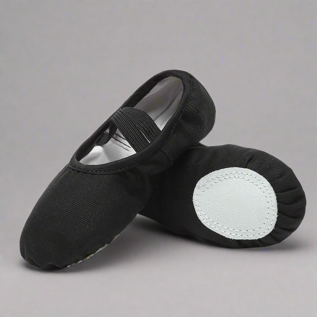 Child Canvas Split Sole Ballet Shoes