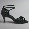 Danzcue Women's Satin Ballroom Dance Shoes