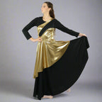 Danzcue Women's Worship Asymmetrical Praise Dance Sleeveless Tunic