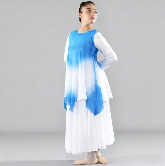 Danzcue Watercolor Dance Tunic