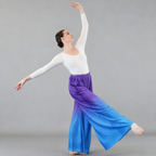 Danzcue  Watercolor Celebration of Spirit Palazzo Pants