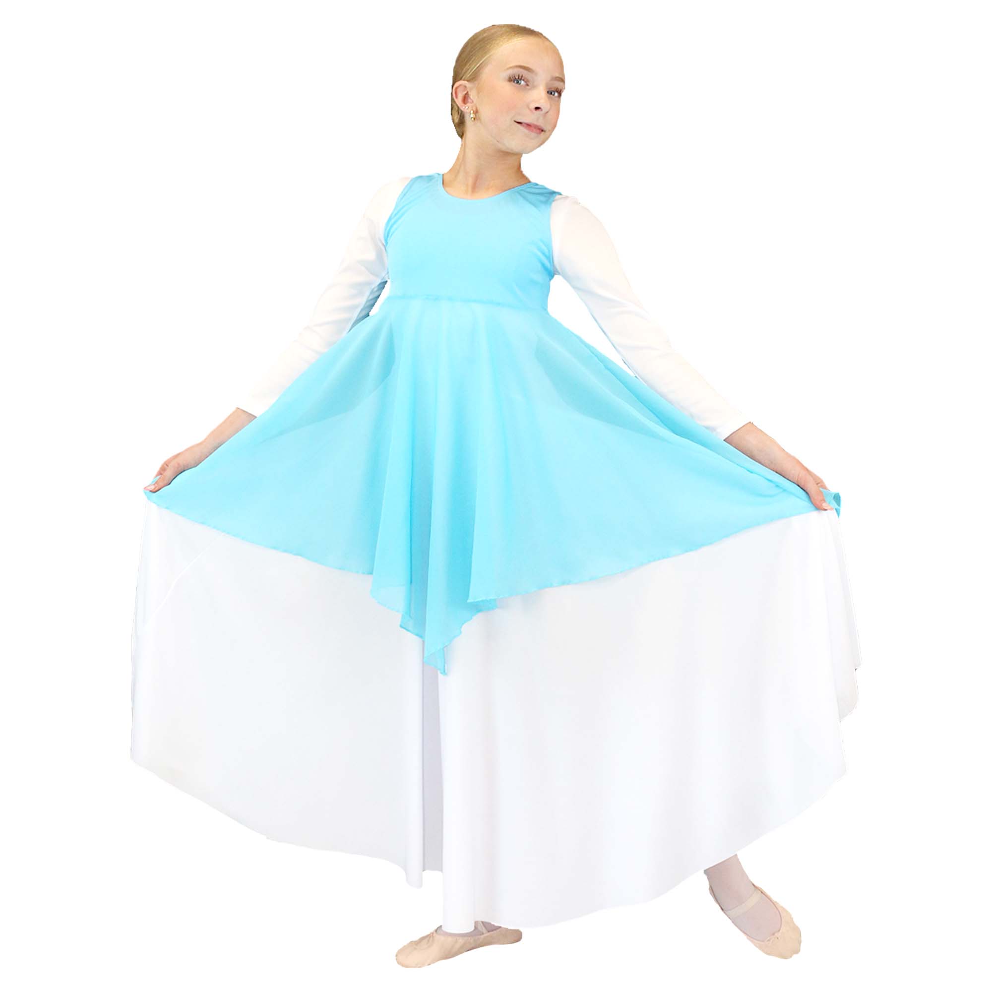 Child Sleeveless Dance Pullover Vest (dress not included)