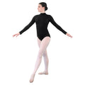 Womens Long Sleeve Turtleneck Dance Leotard