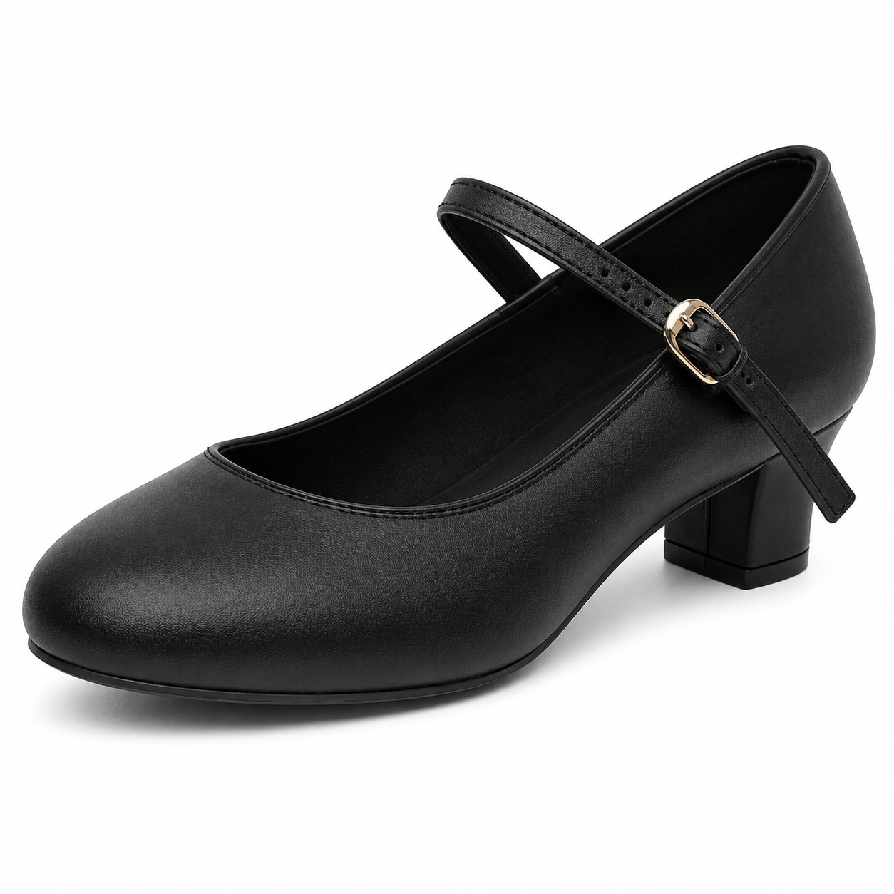 Mary Jane Block Heel Character Dance Shoes