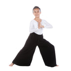 Child Flowy Split Hem Wide Leg Dance Pants