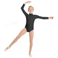 Child Long Sleeve Turtleneck Dance Leotard