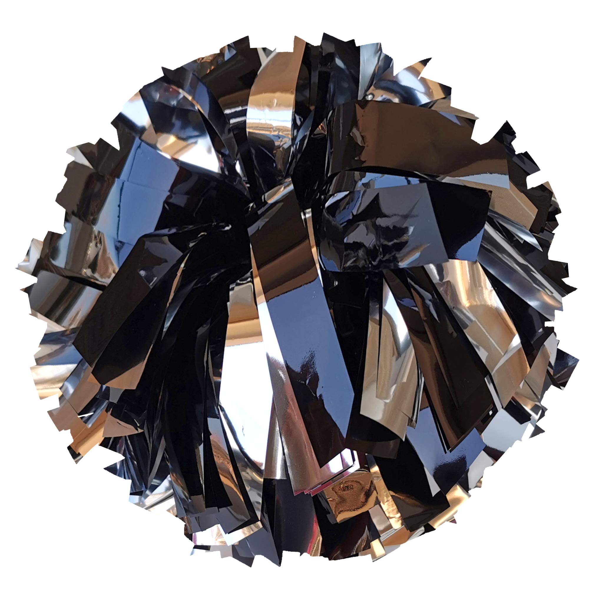 Shiny Metallic Flake Cheer Pom Pom