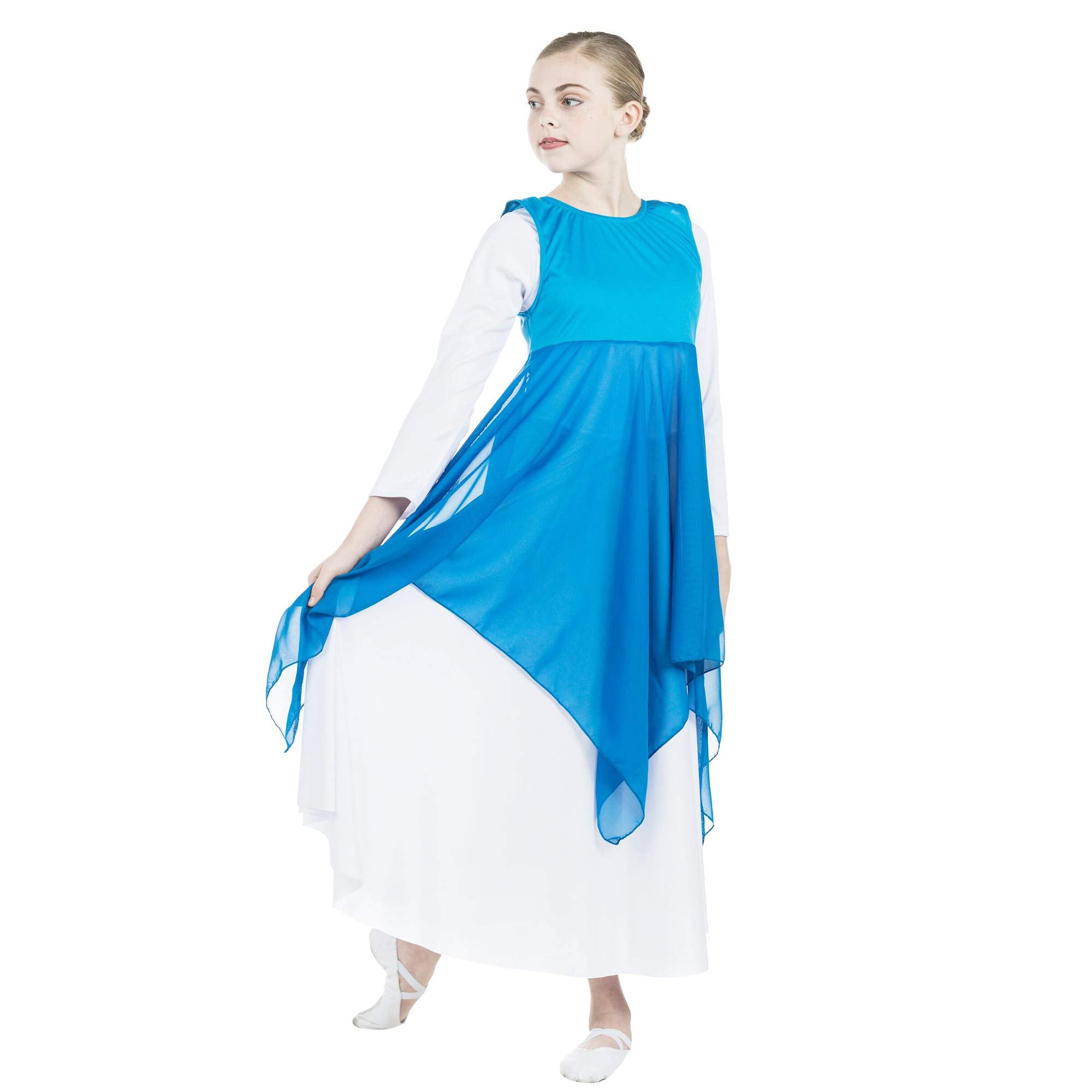 Child Sleeveless Dance Pullover Vest (dress not included)