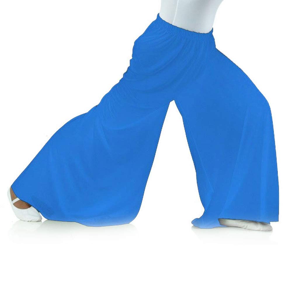 Child Flowy Split Hem Wide Leg Dance Pants
