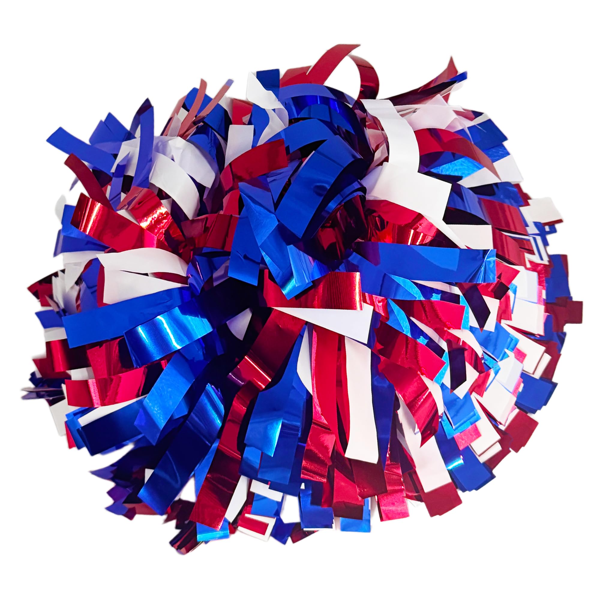 Shiny Dual Foil Cheer Performance Pom Pom
