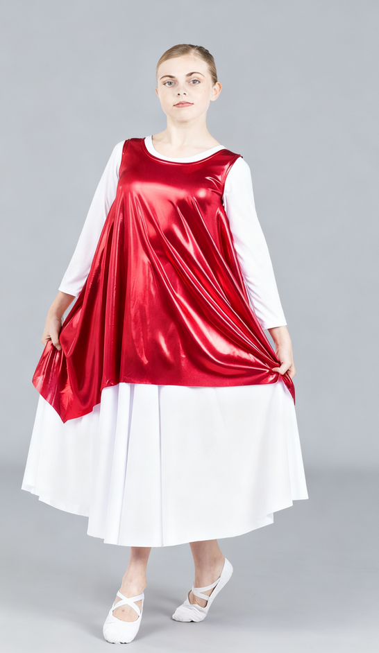 Child Celebration of Spirit Drapey Praise Dance Tunic Tank Pullover
