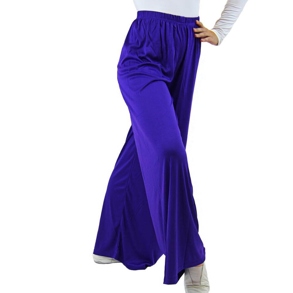 Child Elastic Waist Wide Leg Dance Pants