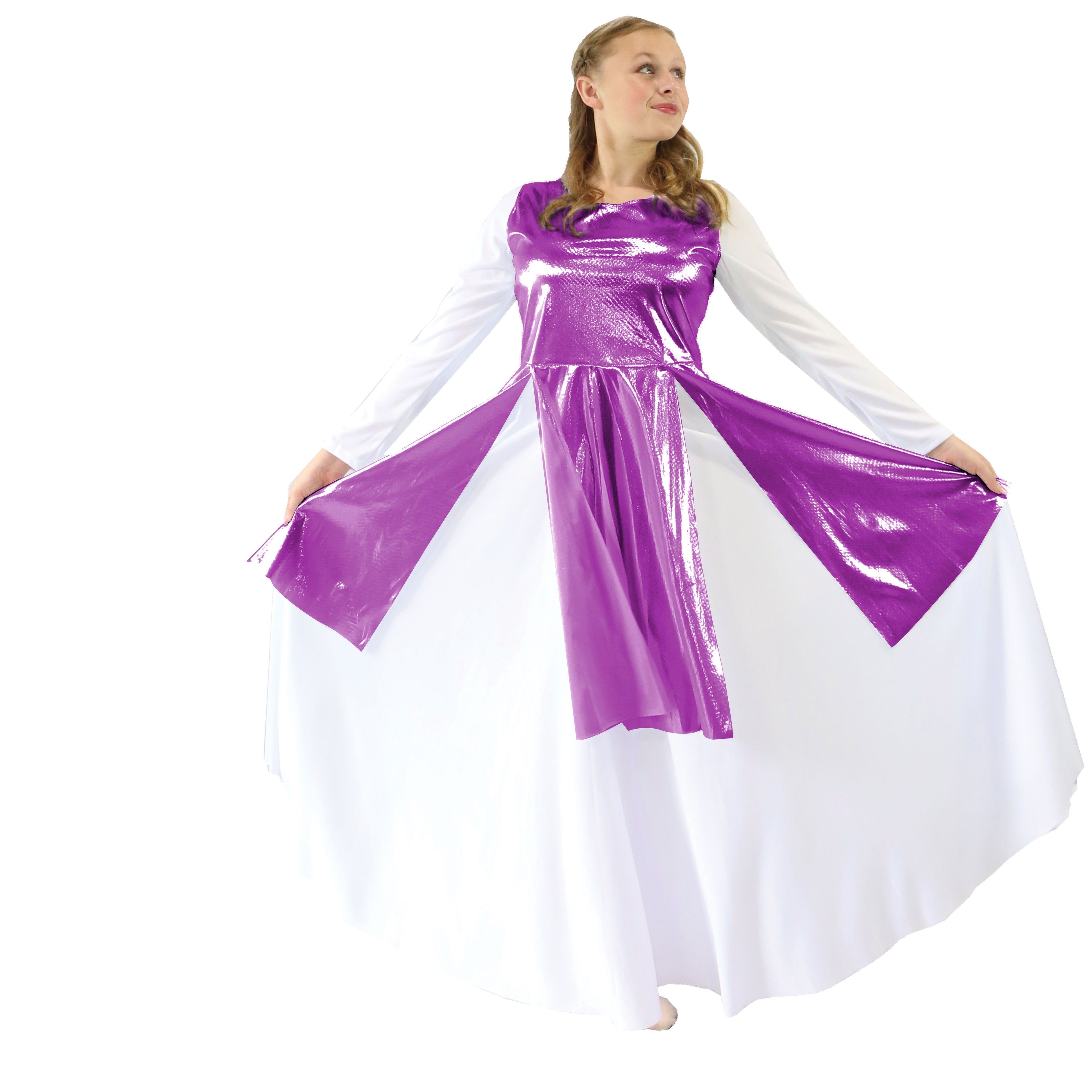 Child Sleeveless Split Hem Dance Tunic (dress not included)