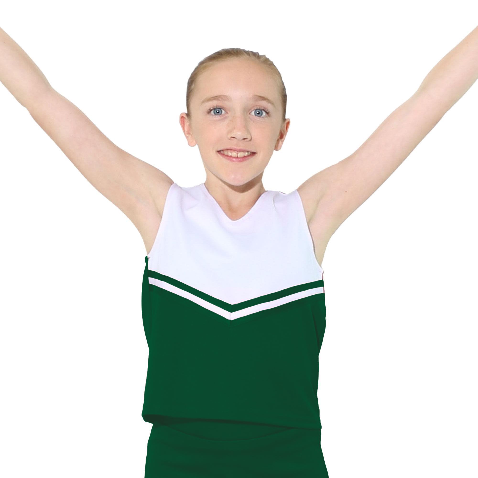Child V-Neck Cheerleaders Uniform Shell Top