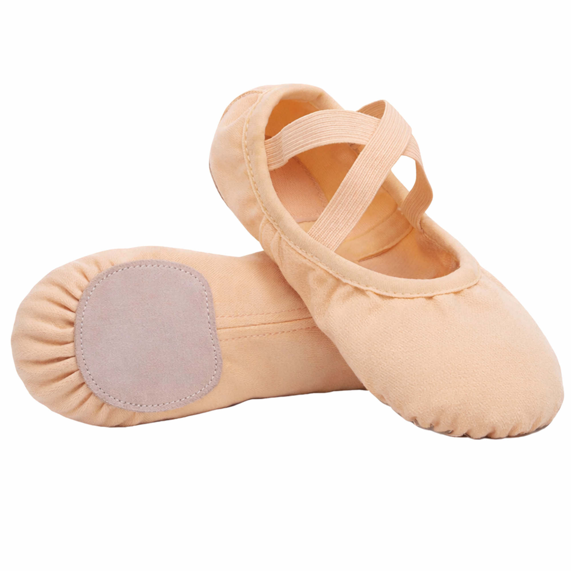 Child Stretch Canvas Split Sole Ballet Slipper