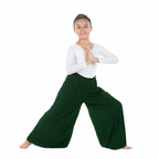 Child Flowy Split Hem Wide Leg Dance Pants
