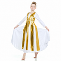 Child Split Shiny Metallic Streamer Tunic (dress not included)