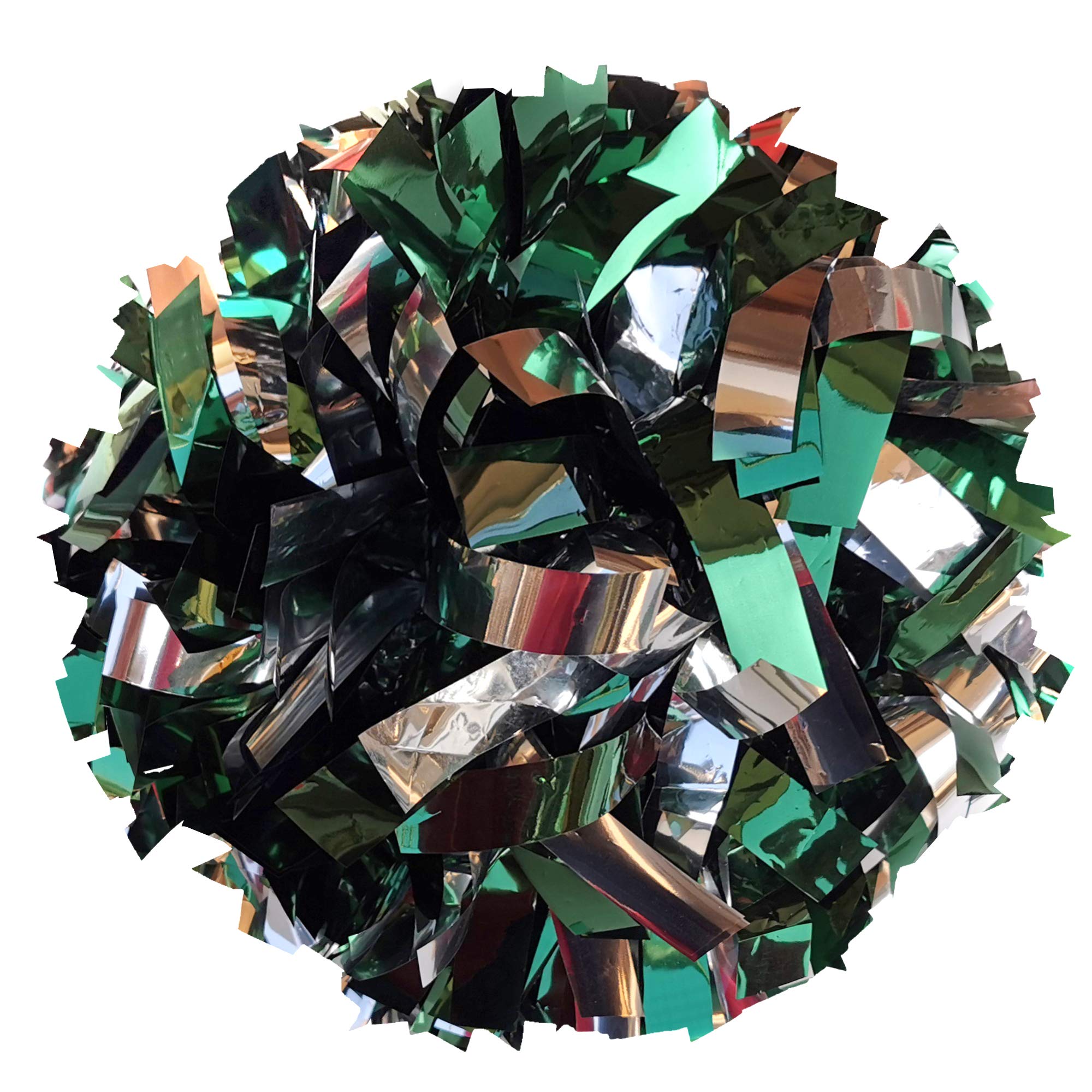 Shiny Dual Foil Cheer Performance Pom Pom