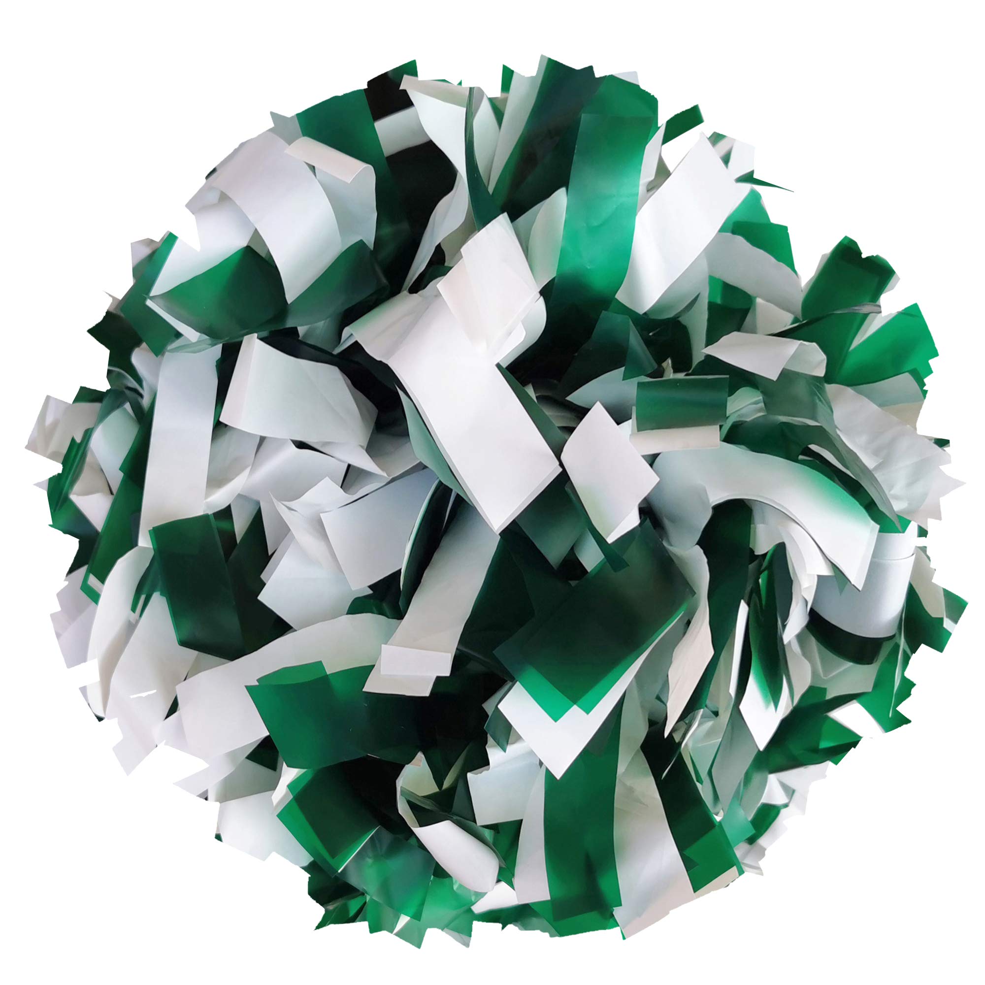 Two-Tone Plastic Cheerleading Pom Pom