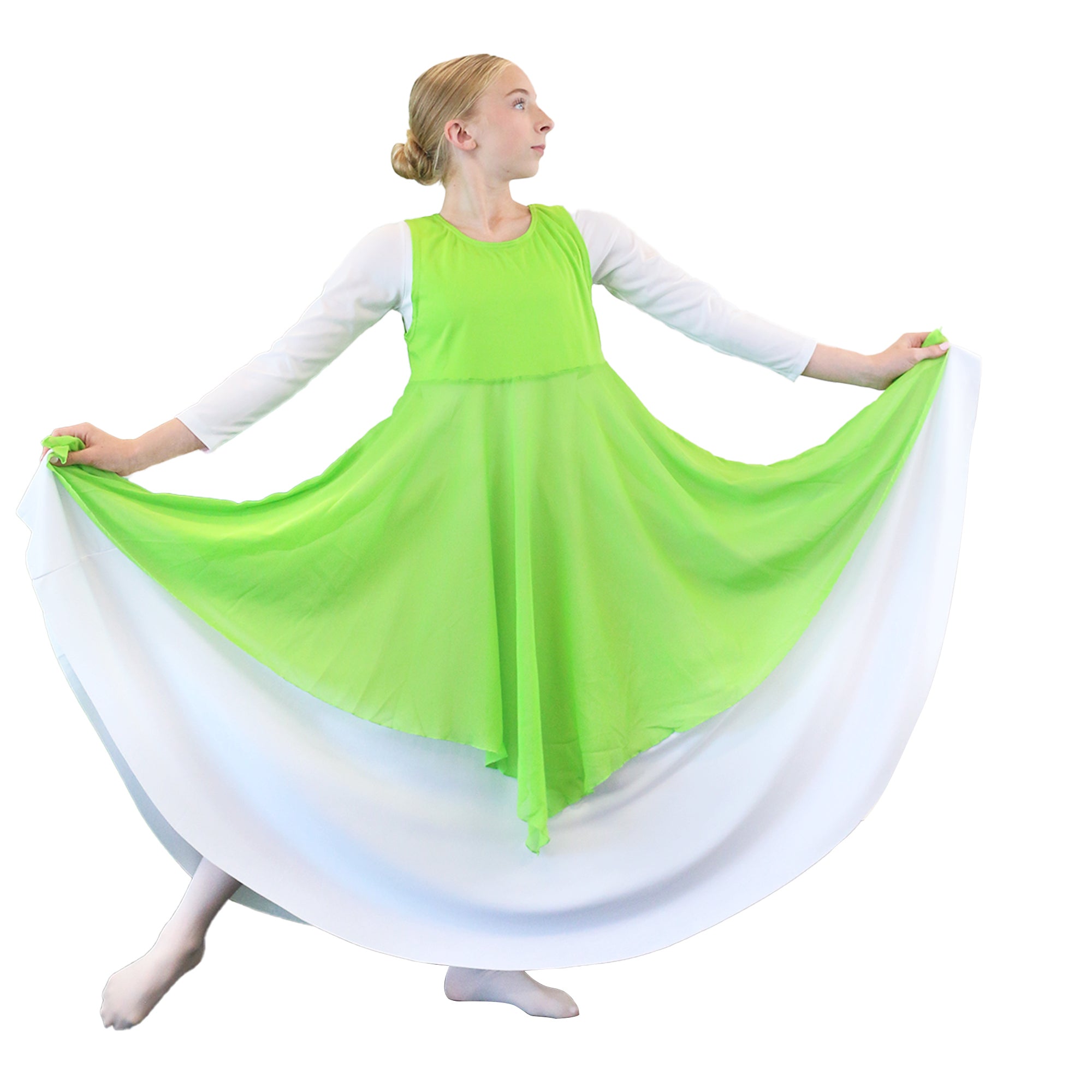Child Sleeveless Dance Pullover Vest (dress not included)