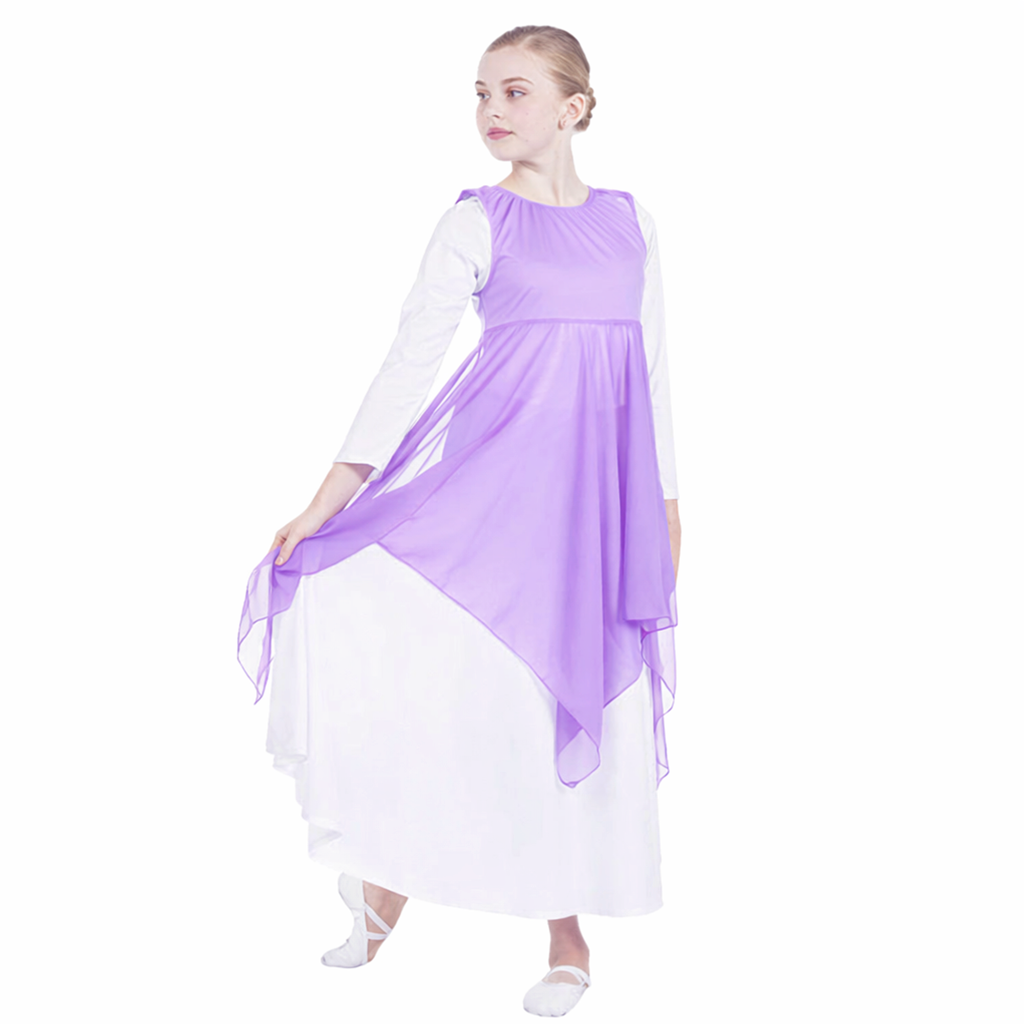 Child Sleeveless Dance Pullover Vest (dress not included)