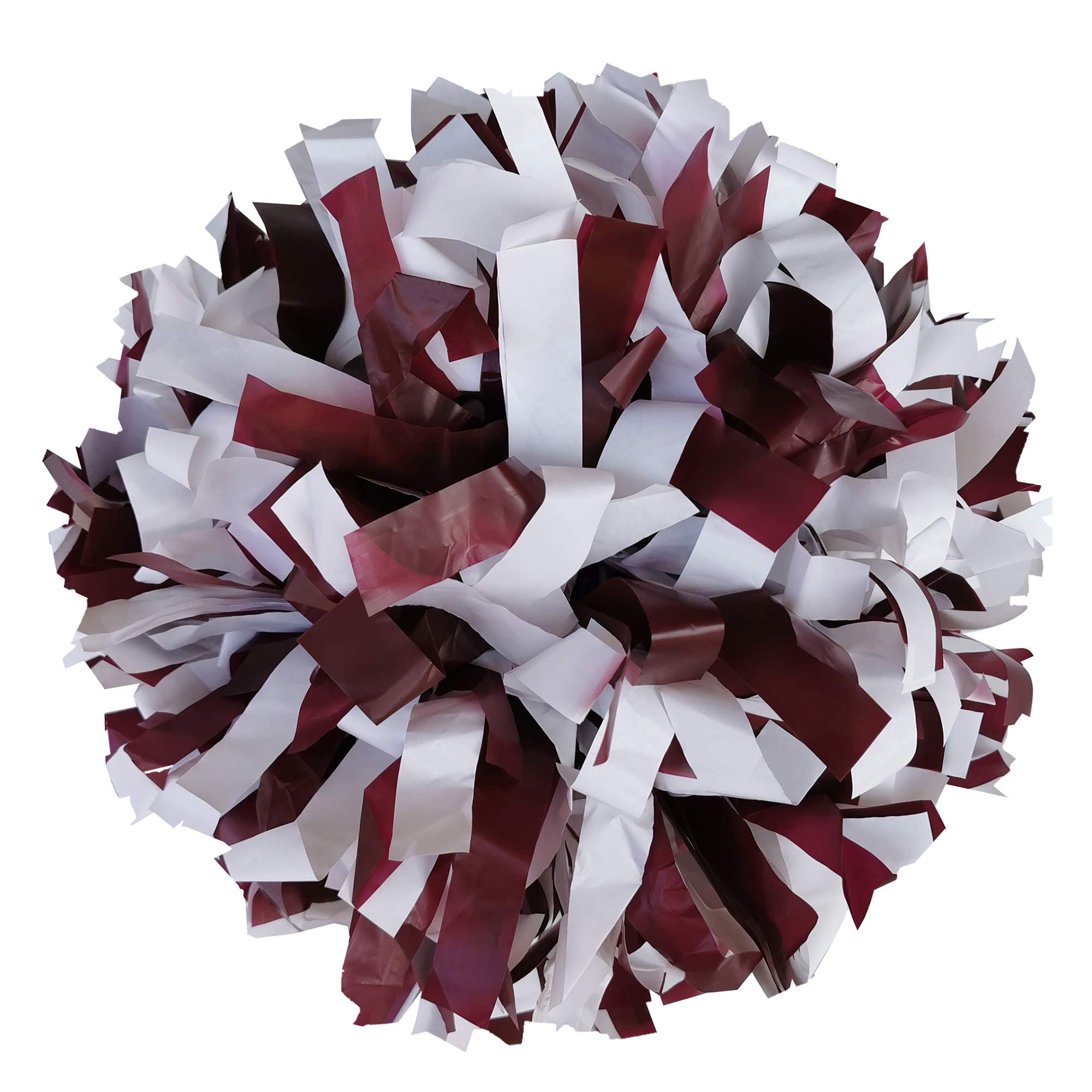 Two-Tone Plastic Cheerleading Pom Pom