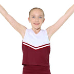 Child V-Neck Cheerleaders Uniform Shell Top