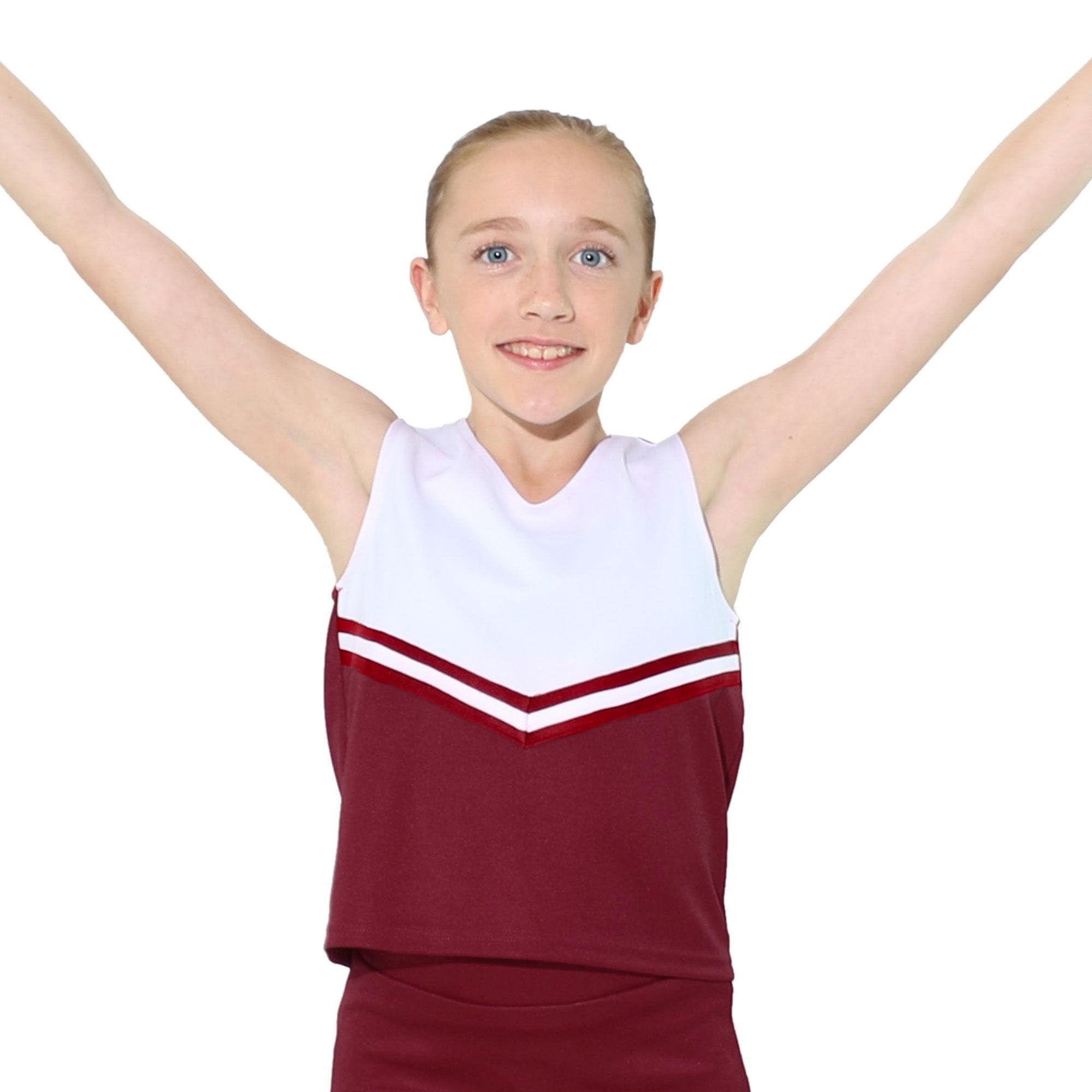Child V-Neck Cheerleaders Uniform Shell Top