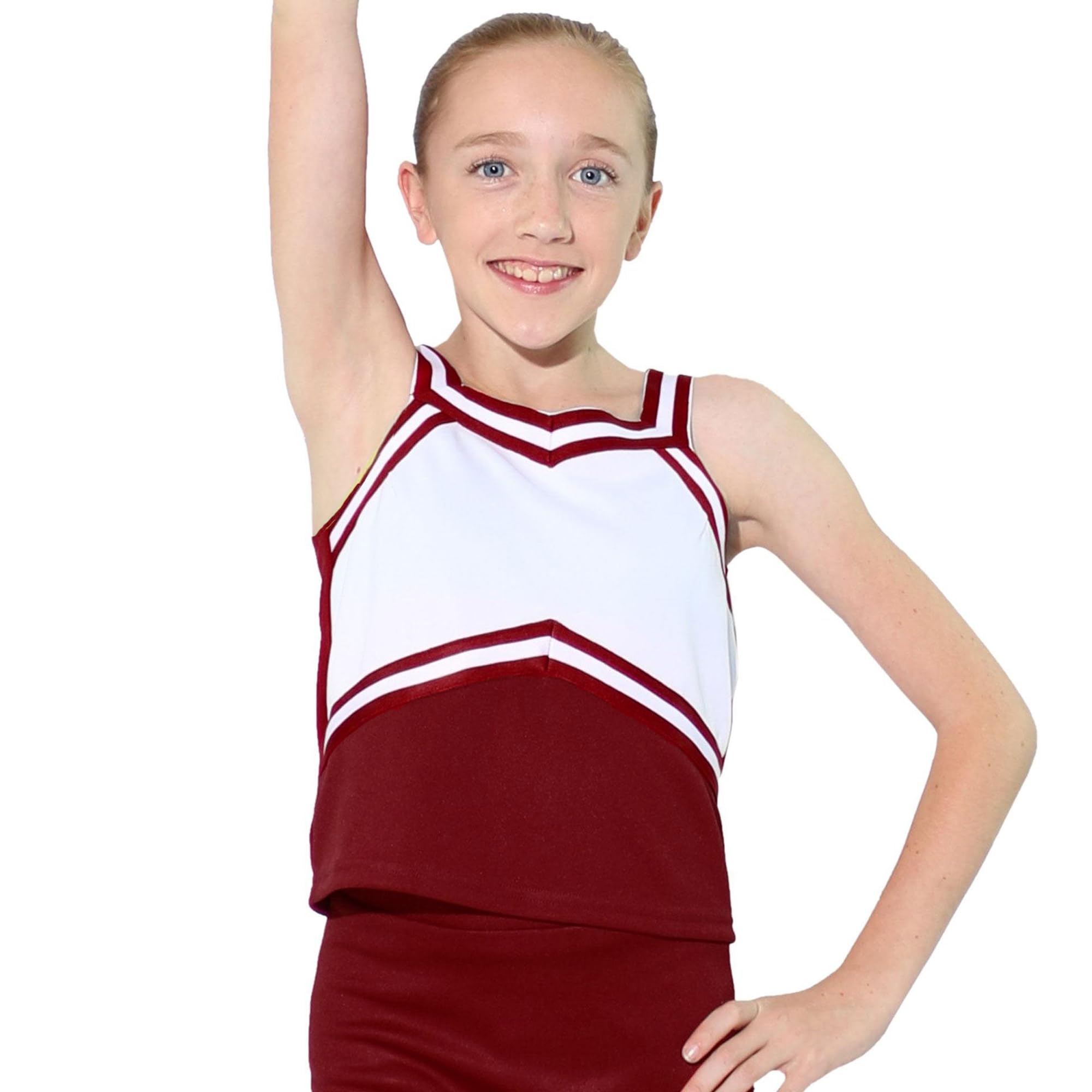 Child Sweetheart Cheerleaders Uniform Shell Top