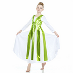 Child Split Shiny Metallic Streamer Tunic (dress not included)