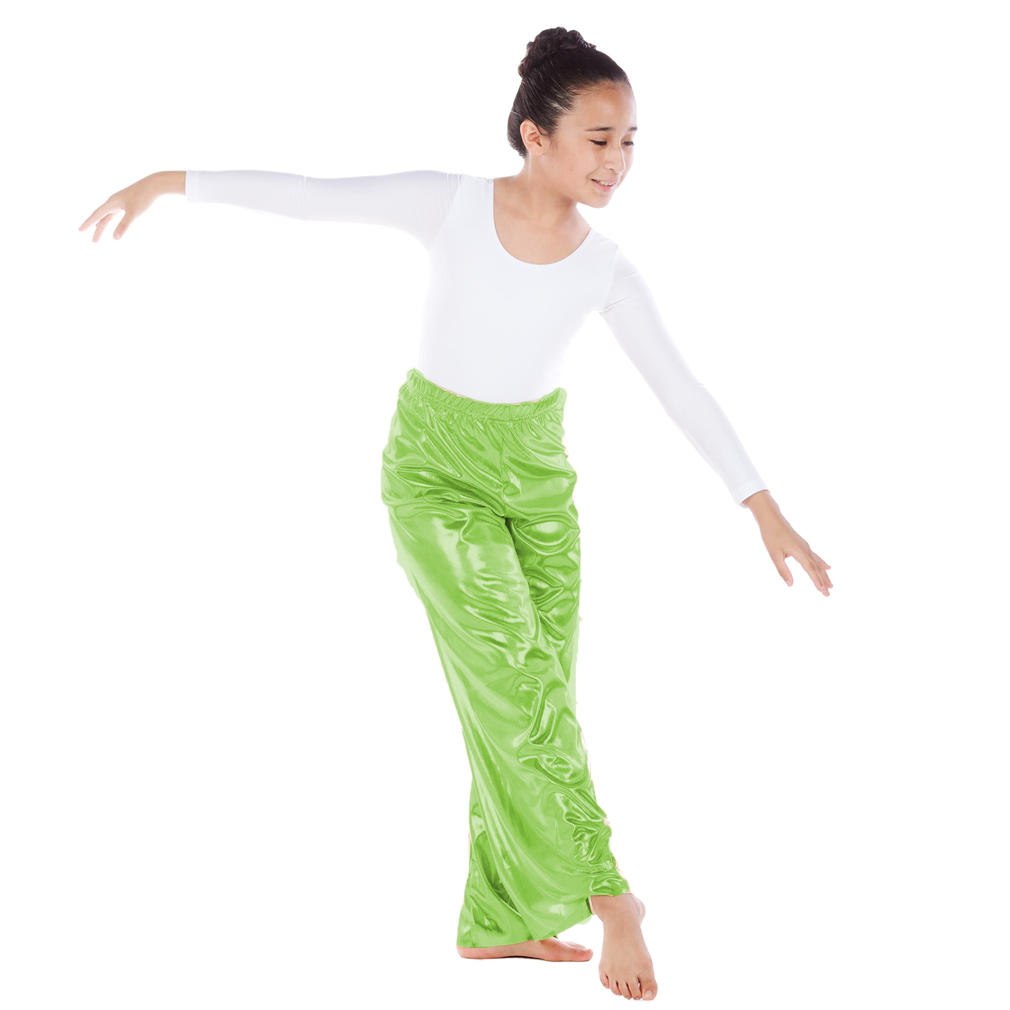 Child Elastic Waist Wide Leg Dance Pants