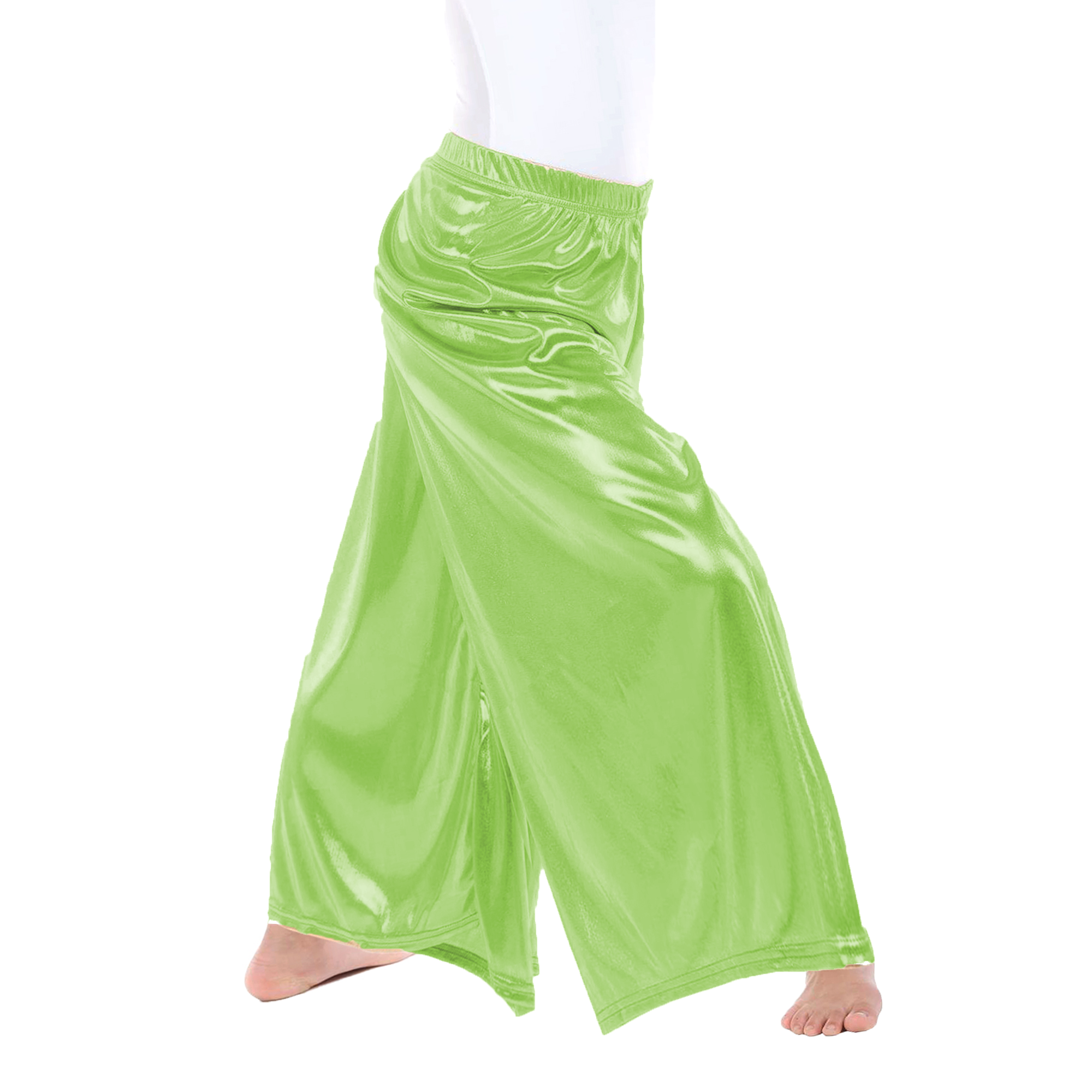 Child Flowy Split Hem Wide Leg Dance Pants