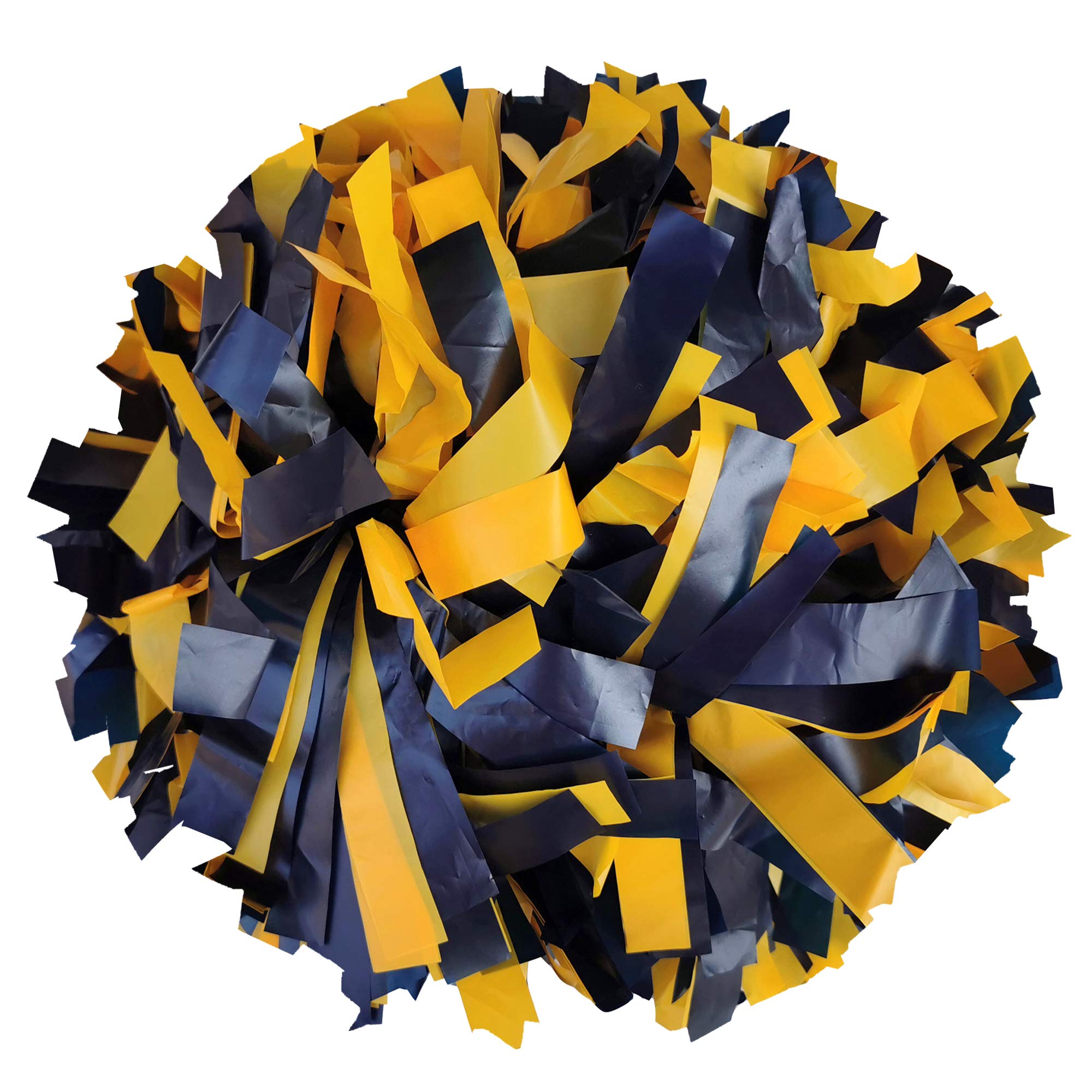 Two-Tone Plastic Cheerleading Pom Pom