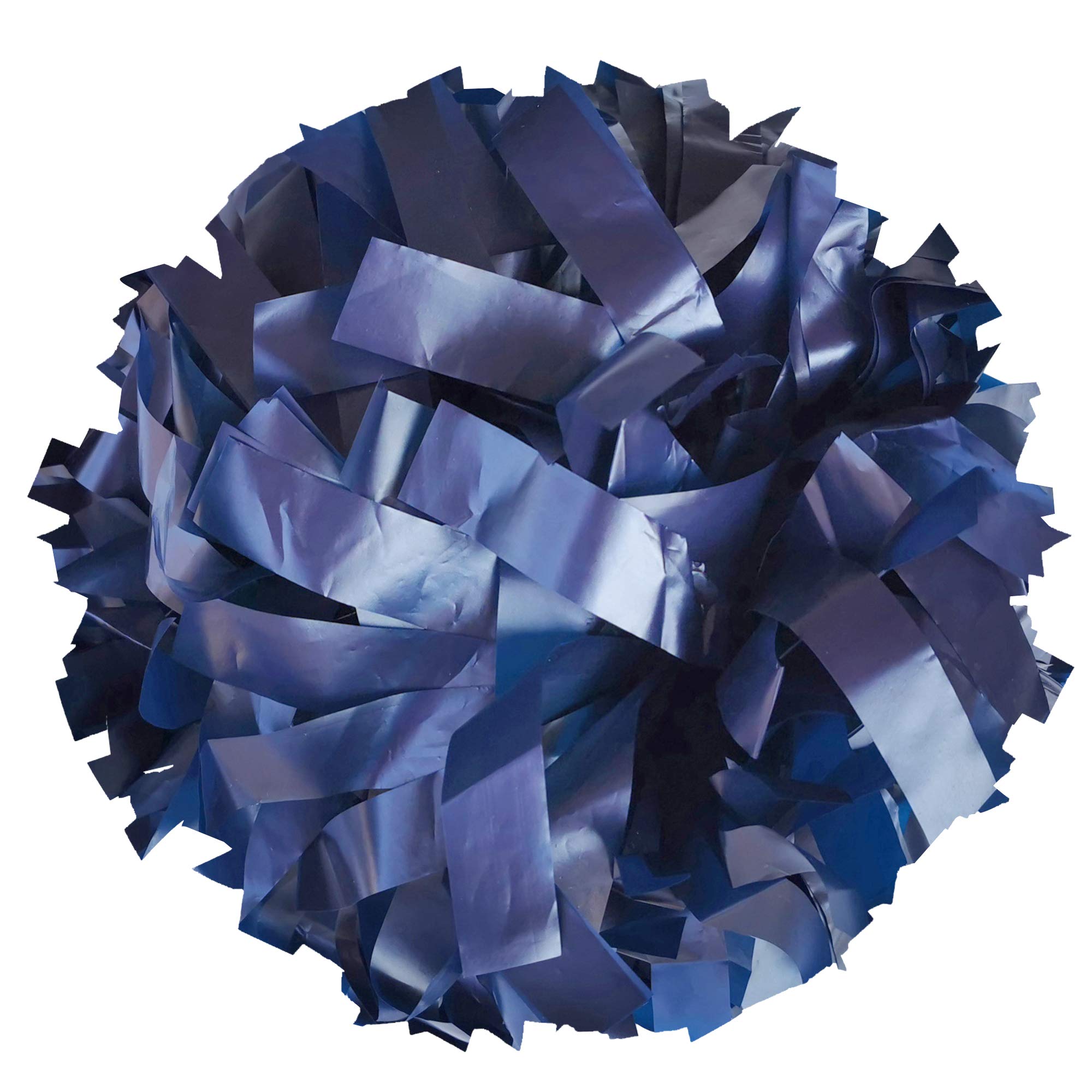 Solid Plastic Flake Cheer Hand Pom Pom