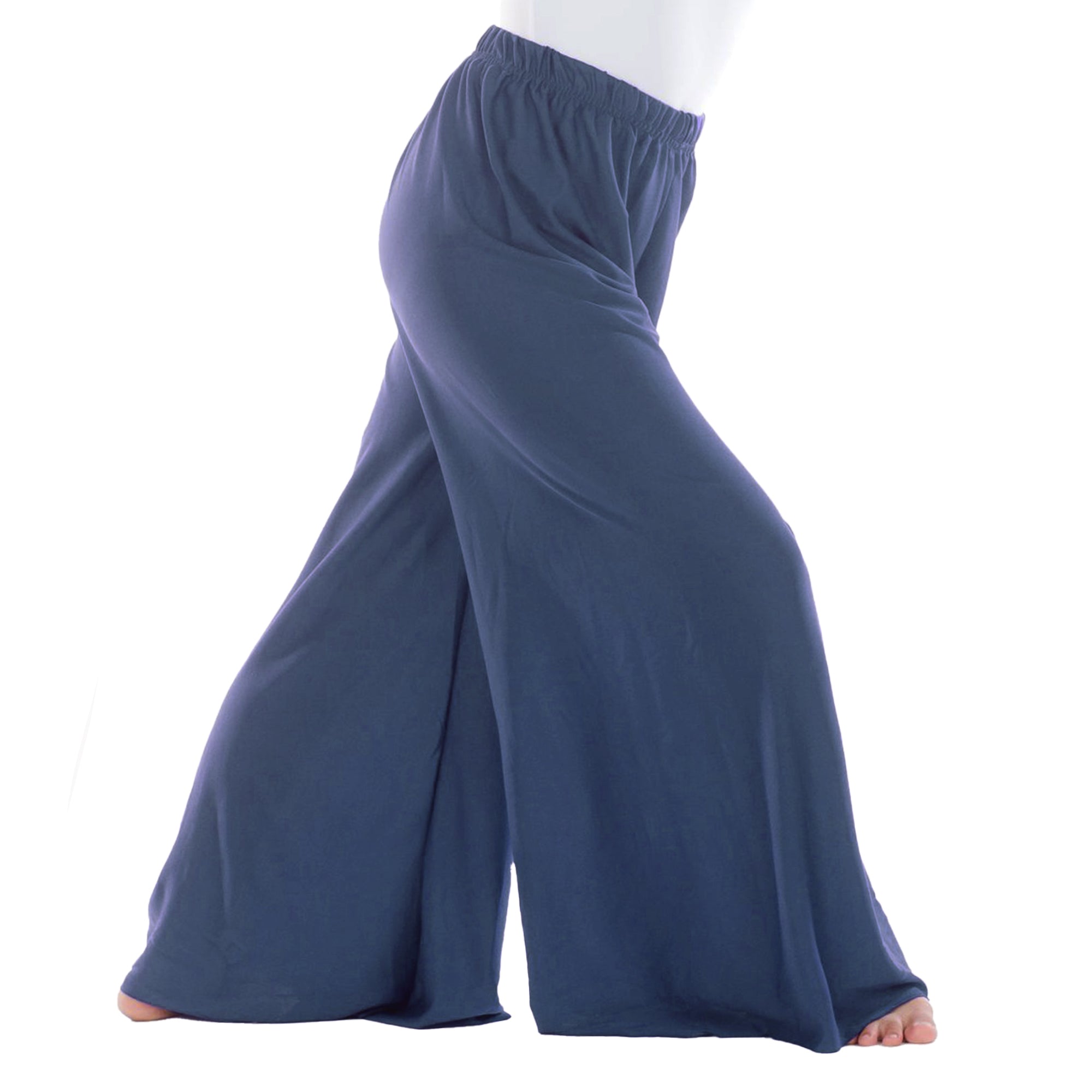 Child Flowy Split Hem Wide Leg Dance Pants