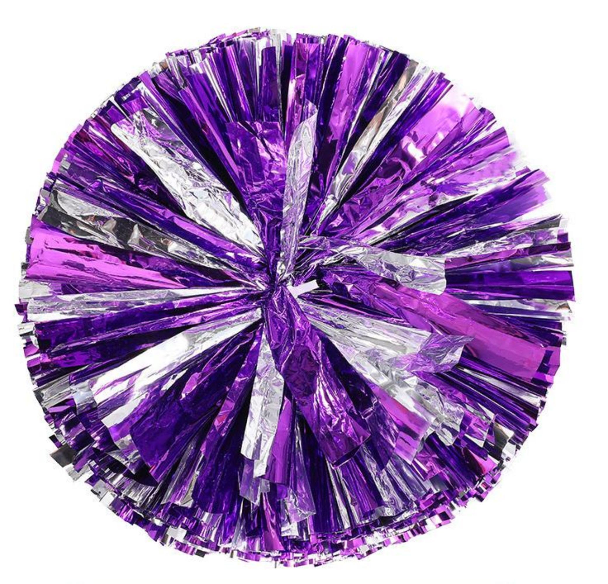 Shiny Mixed Metallic Cheer Pom Poms