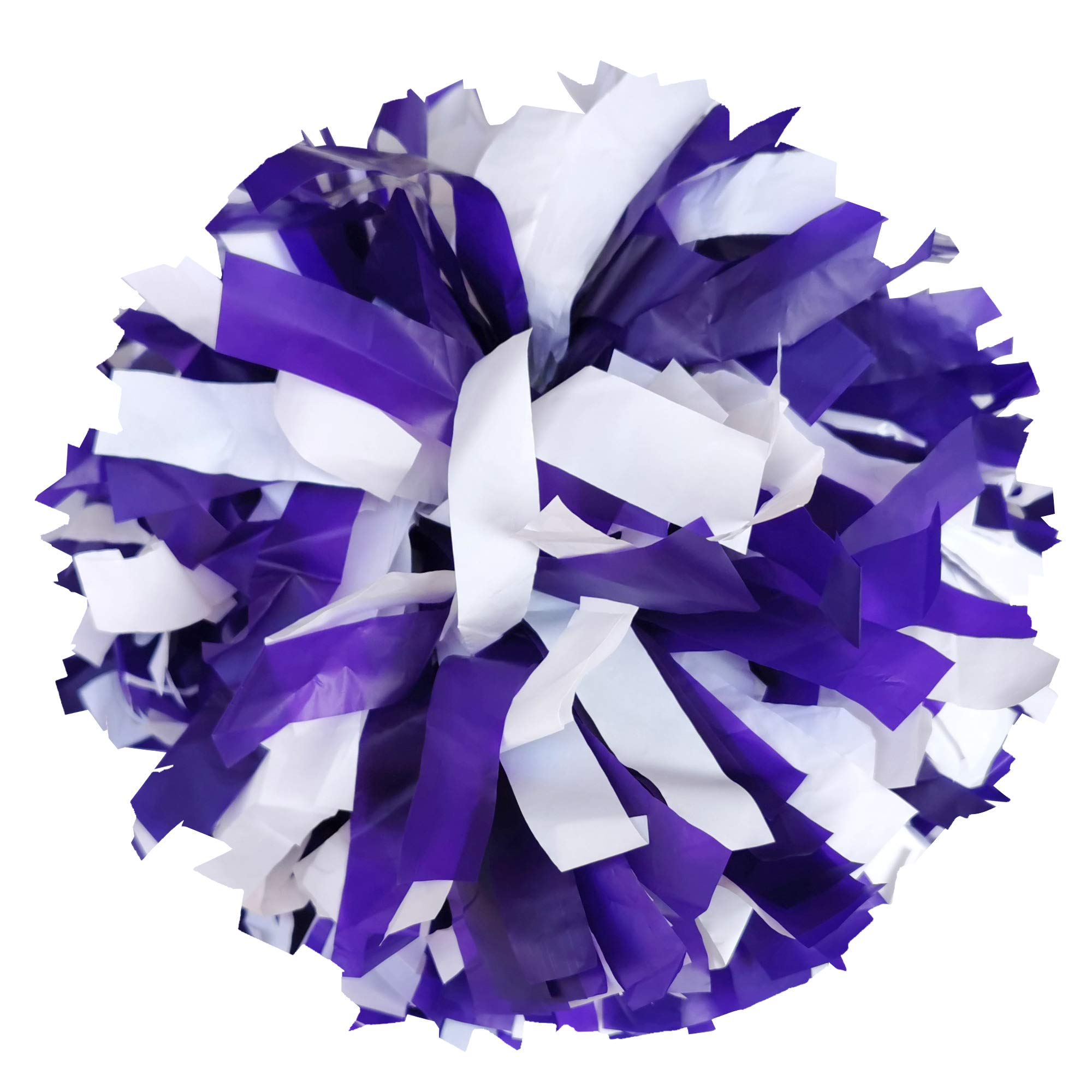 Two-Tone Plastic Cheerleading Pom Pom