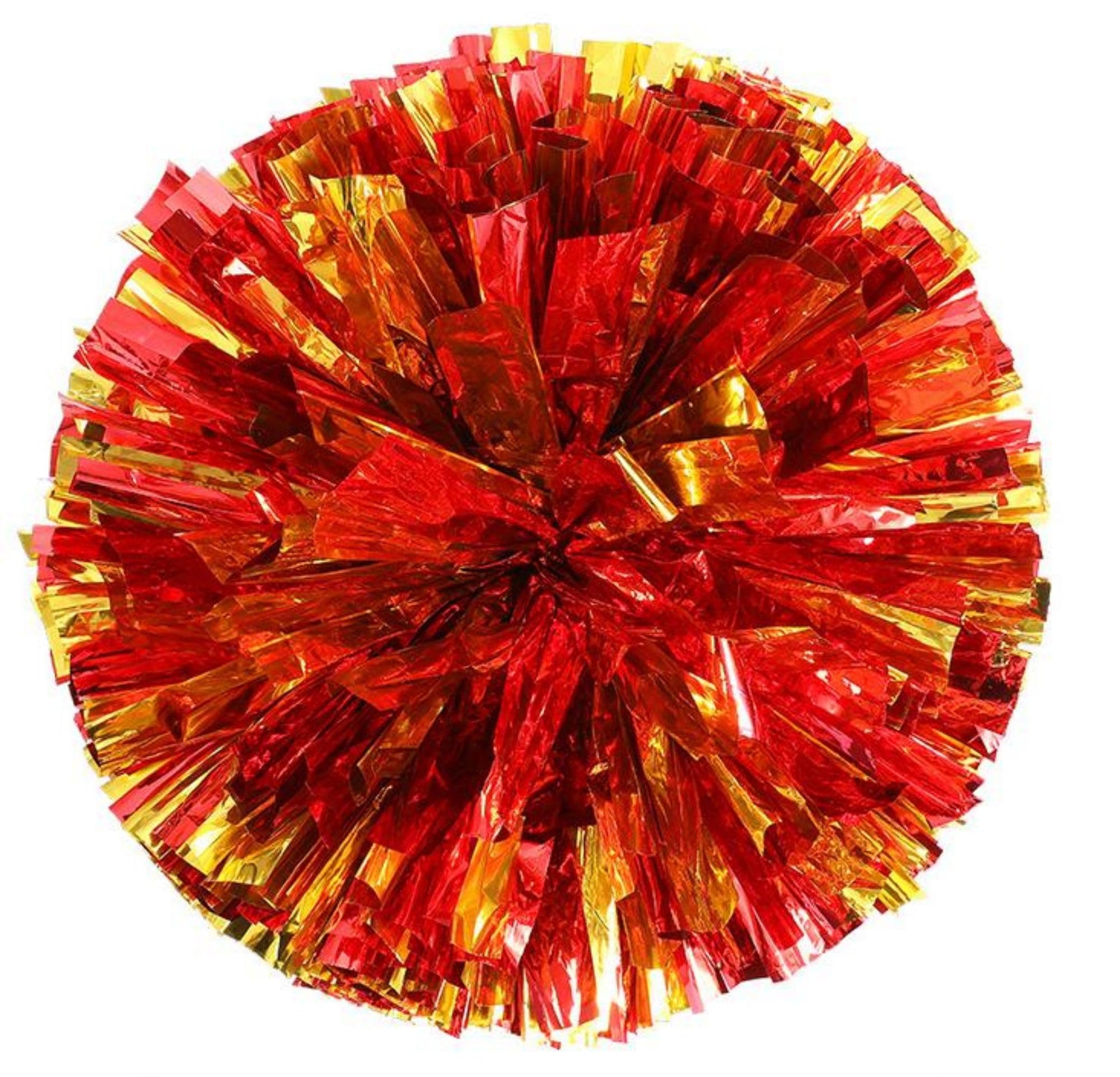 Shiny Mixed Metallic Cheer Pom Poms