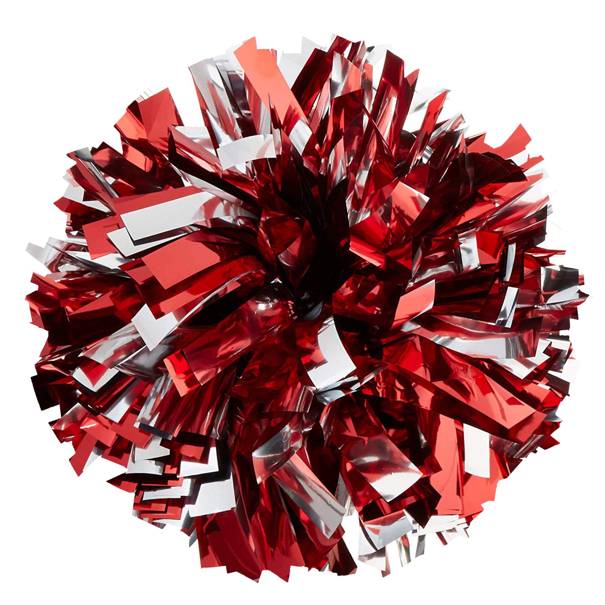 Shiny Metallic Flake Cheer Pom Pom