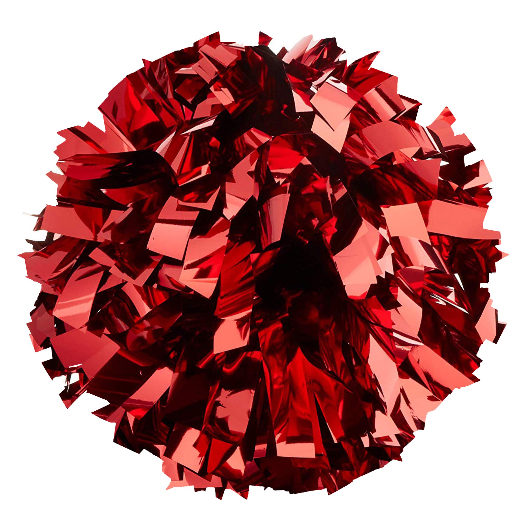 Shiny Metallic Flake Cheer Pom Pom