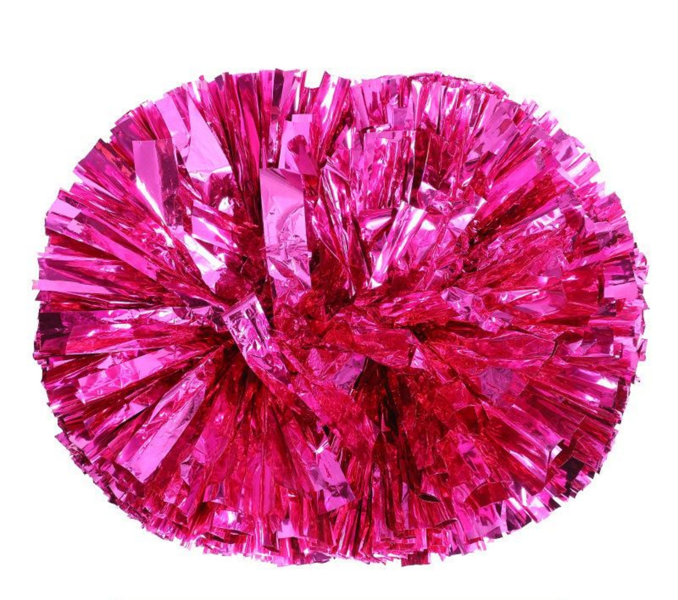 Mixed Foil Flake Cheer Pom Poms