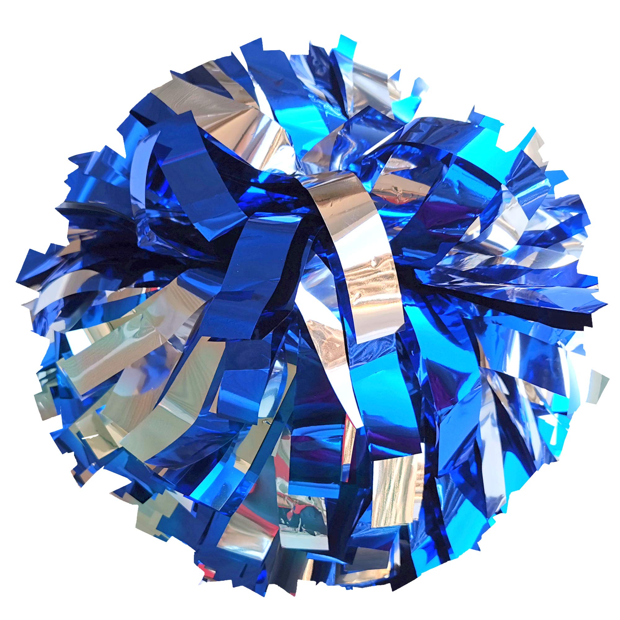 Shiny Metallic Flake Cheer Pom Pom