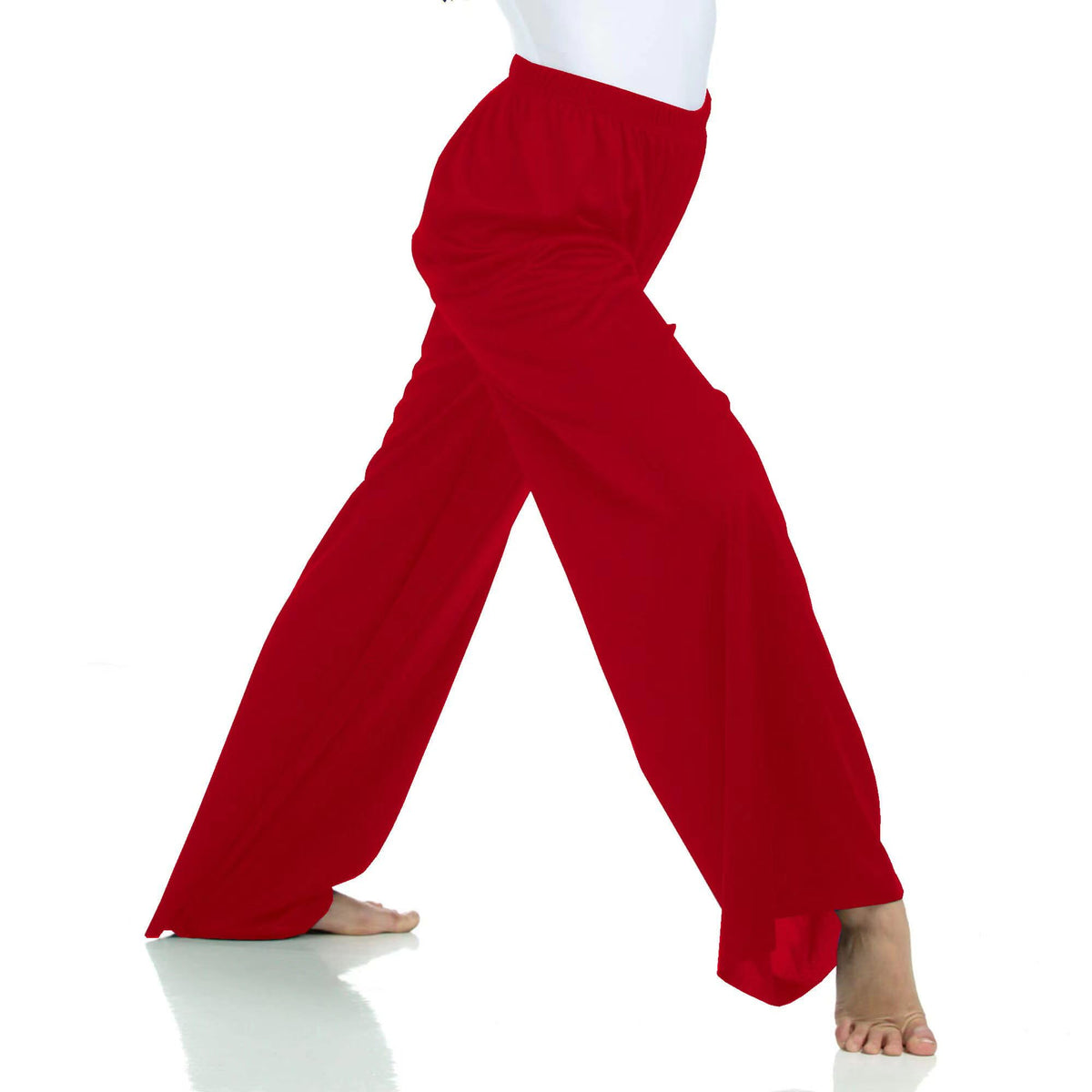 Child Elastic Waist Wide Leg Dance Pants