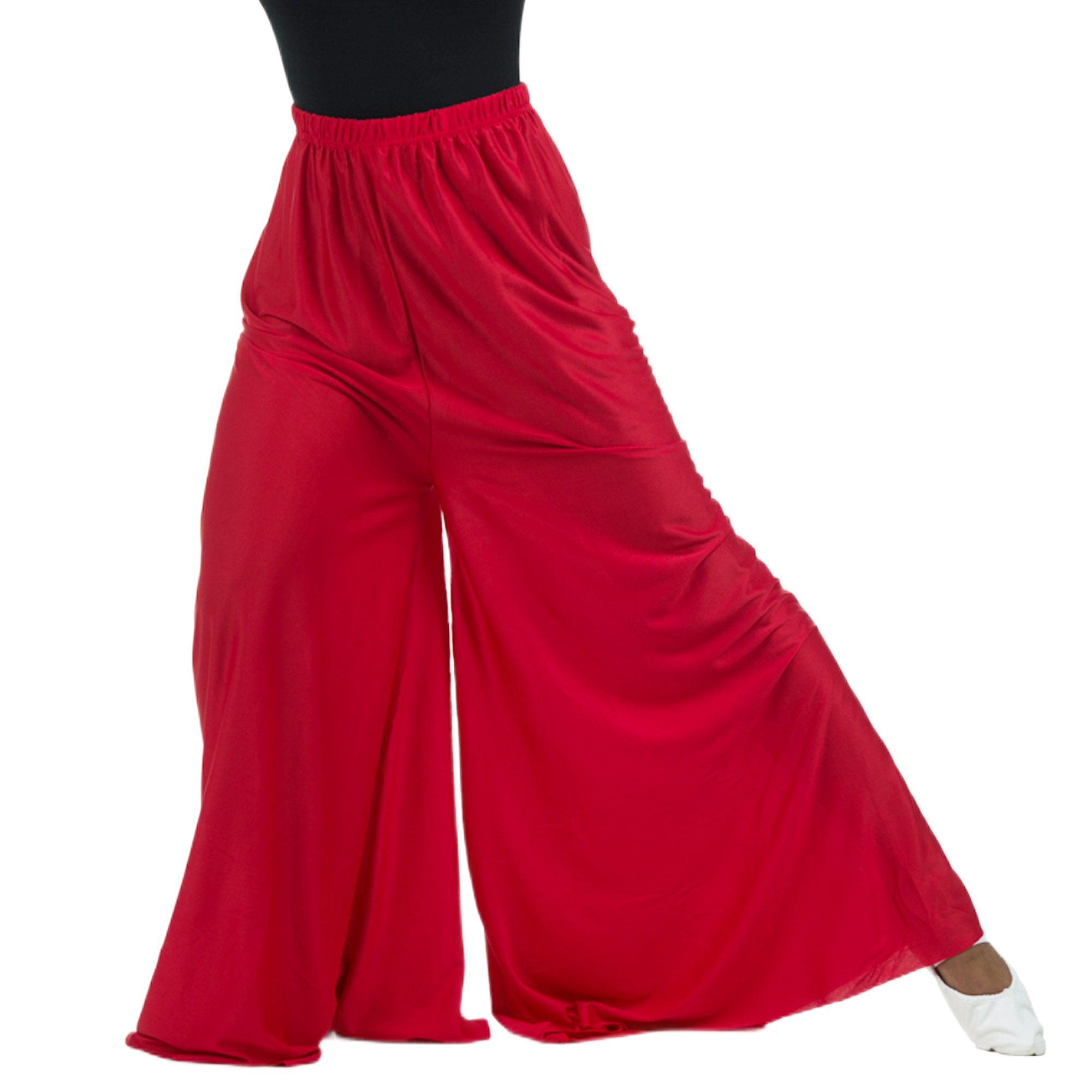 Child Flowy Split Hem Wide Leg Dance Pants
