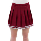 Adult Knit Pleat Cheerleading Uniform Skirt