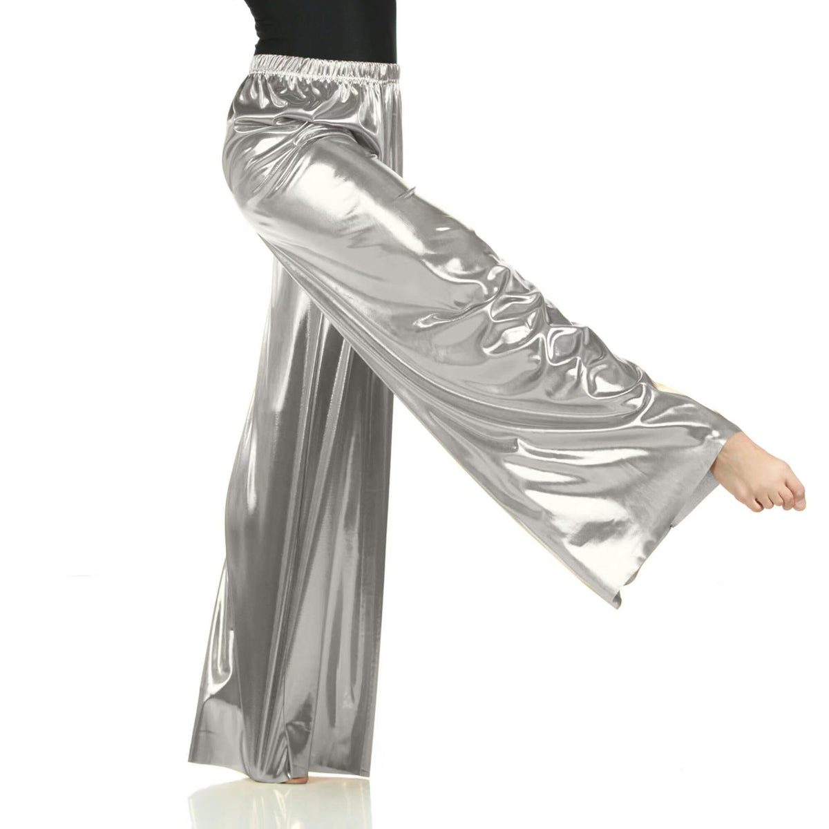 Child Elastic Waist Wide Leg Dance Pants