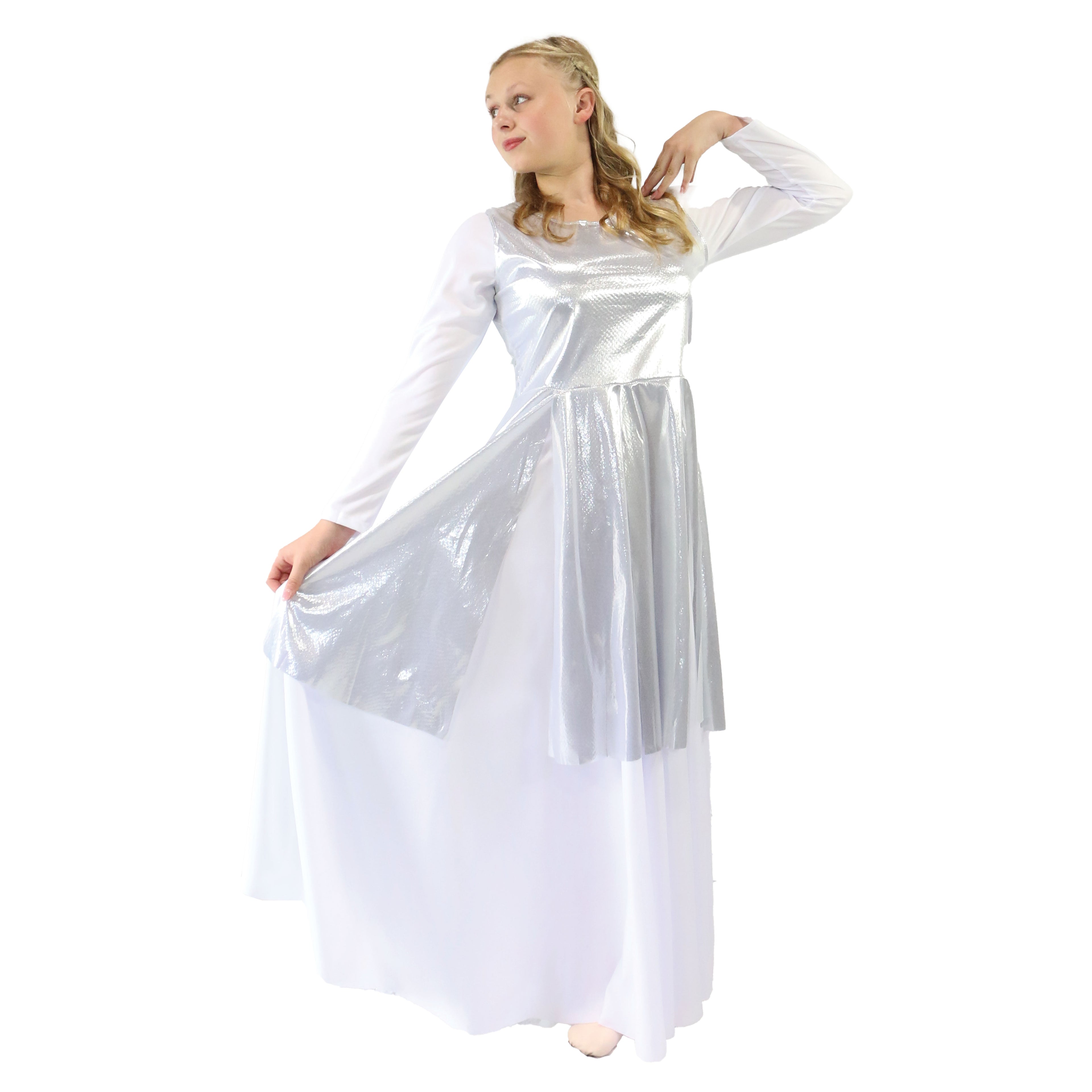 Child Sleeveless Split Hem Dance Tunic (dress not included)