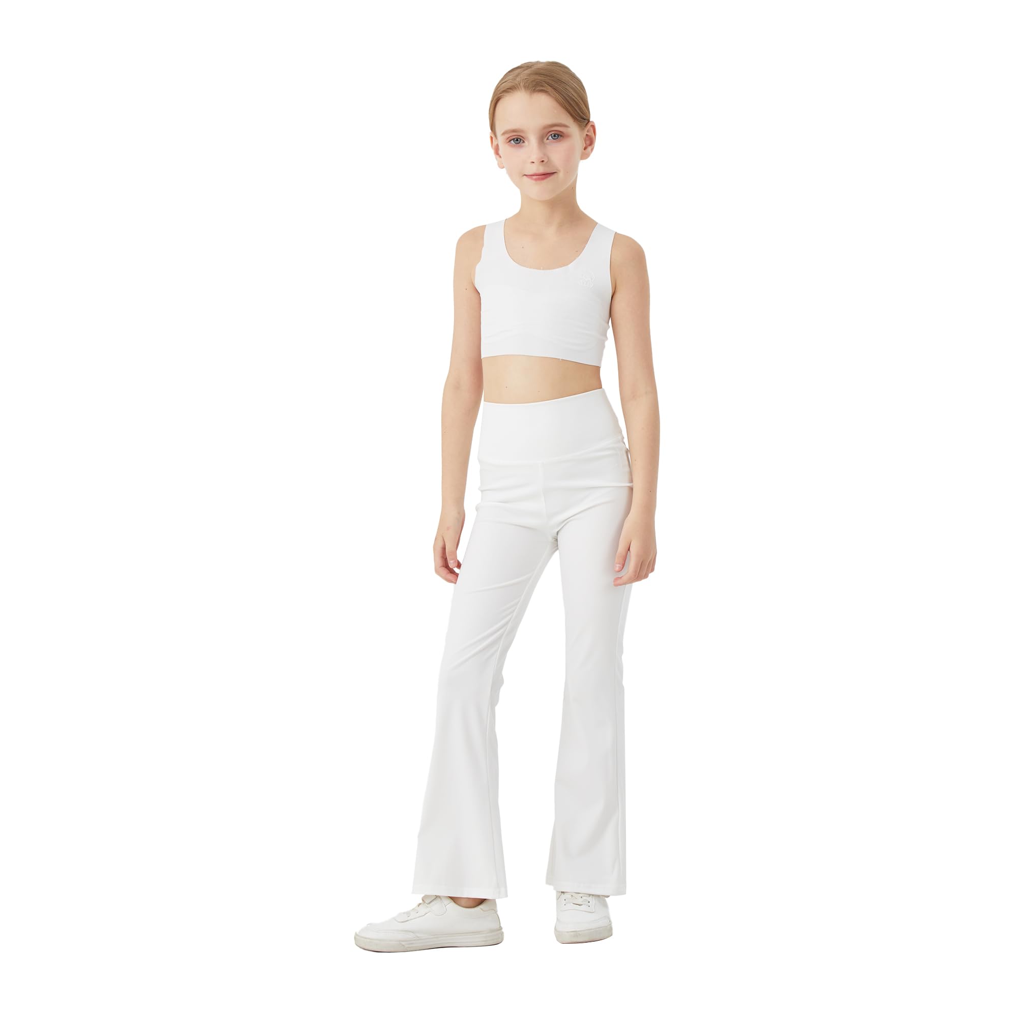 Child High Waist Bell Bottom Dance Pants