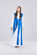 Front Tie Split Sleeveless Tunic